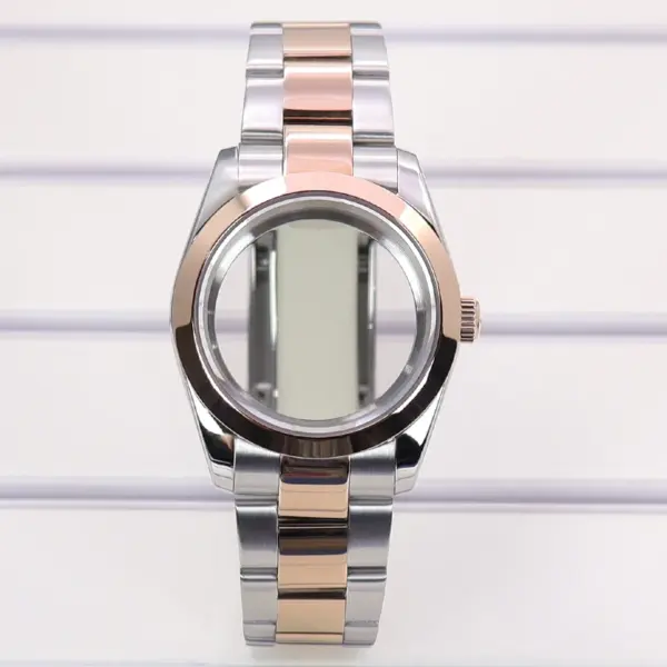 Rose Gold 36mm Watch Case and Strap Set - Image 9