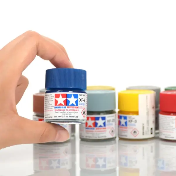 10ml Tamiya Water-Based Flat Acrylic Paint Set - Image 3