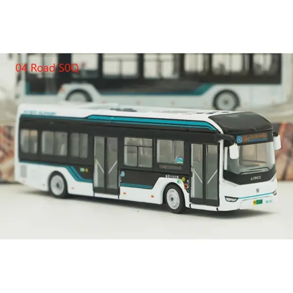 Diecast 1/120 Scale Shanghai Bus Model - Image 10