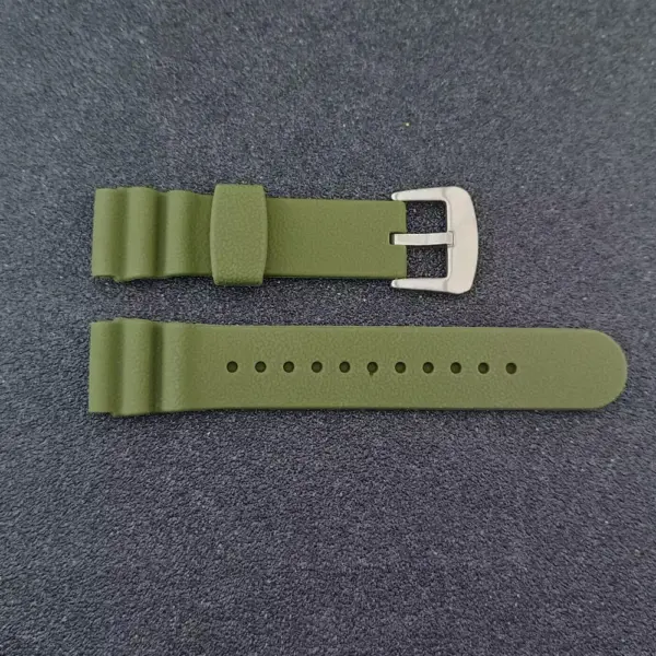 22mm Rubber Watch Band for Diving Watches