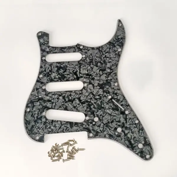 SSS 11 Hole Electric Guitar Pickguard - Image 5