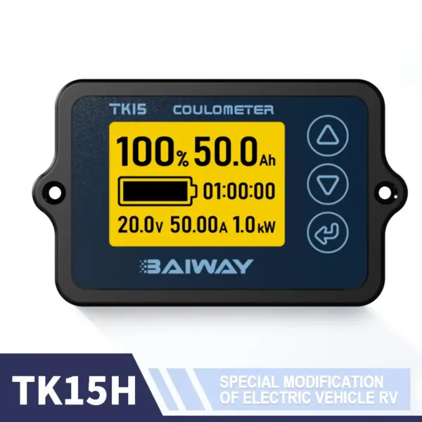 TK15 Precision Battery Capacity Tester 8-120V