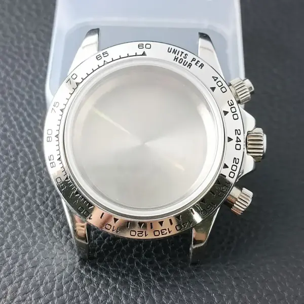 39.3mm Stainless Steel Watch Case for VK63 - Image 38