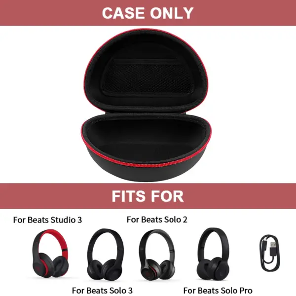 Headphone Case for Beats Solo and Studio - Image 3
