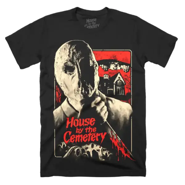 House By The Cemetery Graphic T-Shirt for Men