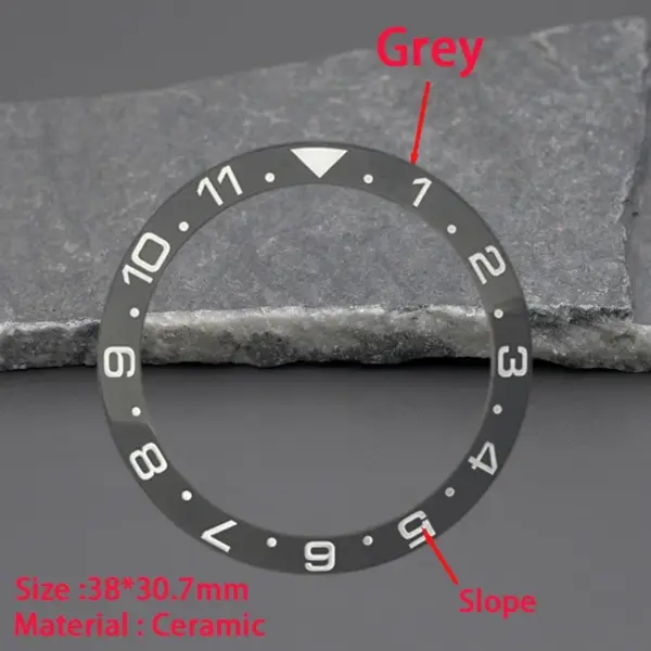 Gray Ceramic Bezel Insert for Omega Watches - Image 15