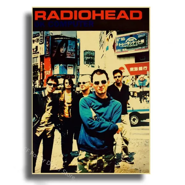 Radiohead Retro Album Art Poster Print - Image 31