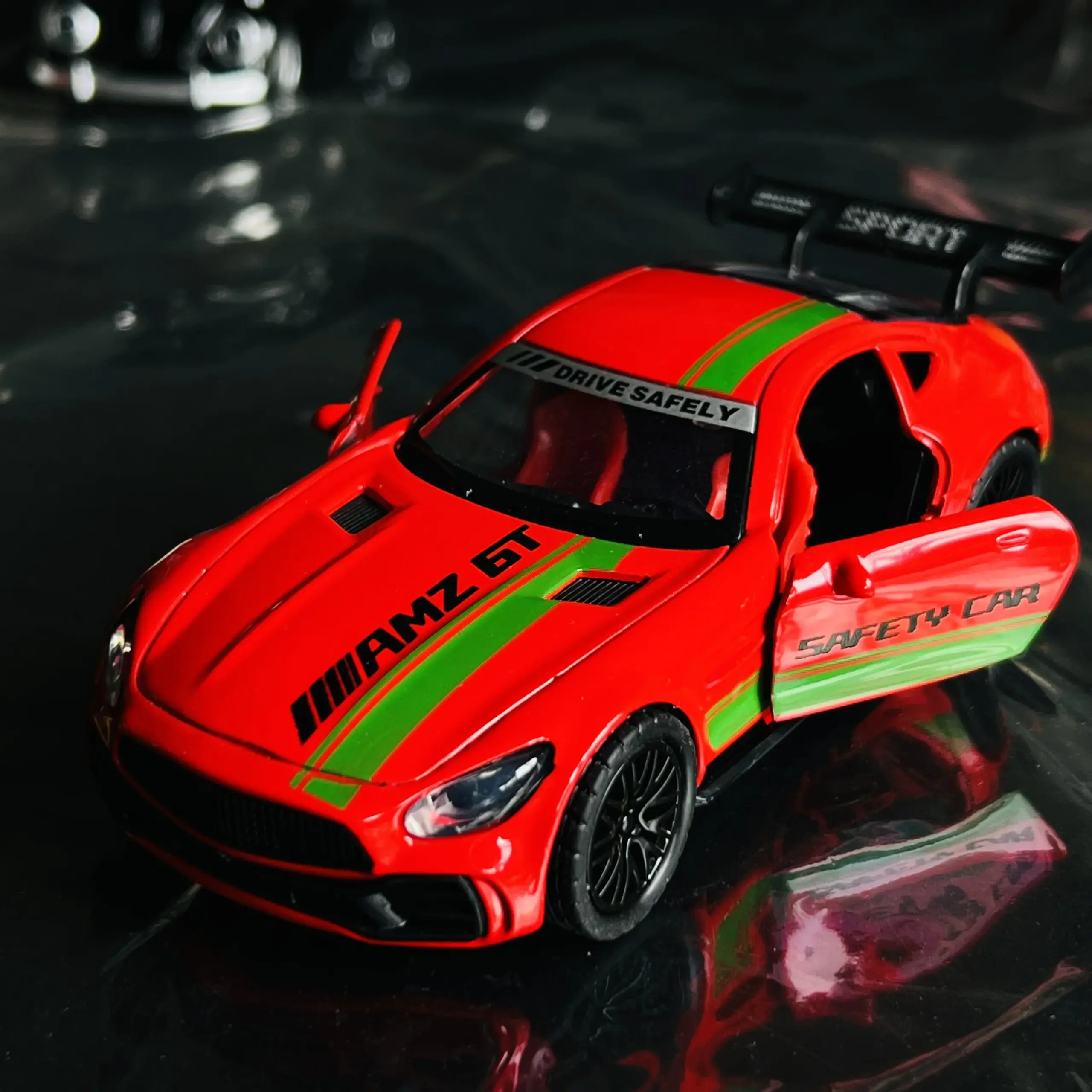 Diecast Sports Car Model Toy for Kids 2 Diecast Sports Car Model Toy for Kids - Image 2
