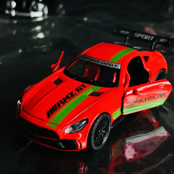 Diecast Metal Sports Car Model for Kids - Image 4
