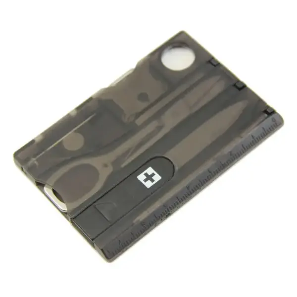 Multifunctional Camping Tool Card with LED Light - Image 3
