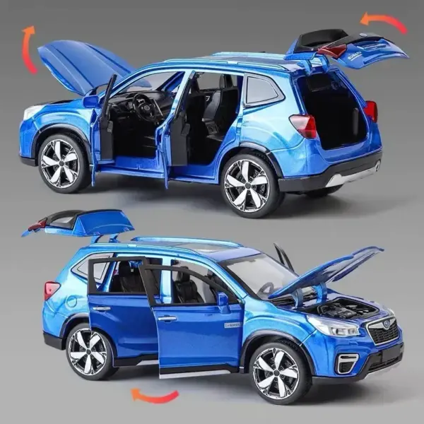 1:30 Subaru Forester Diecast Miniature Model Car - Image 3