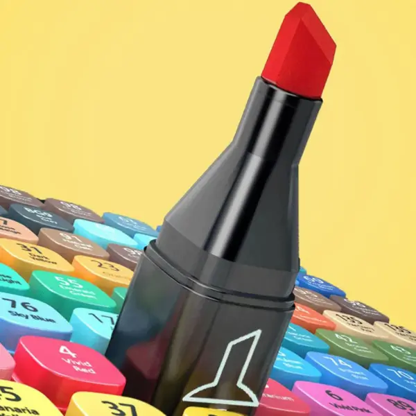 168 Colored Marker Pens Art Set - Image 3