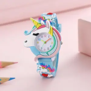 Children's Unicorn Rainbow Cartoon Watch A1606 13 Se7af5a8c6dce432ea225b168a53ddb59B