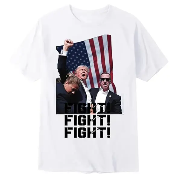 Casual Cotton Women's T-Shirt with Print - Image 8