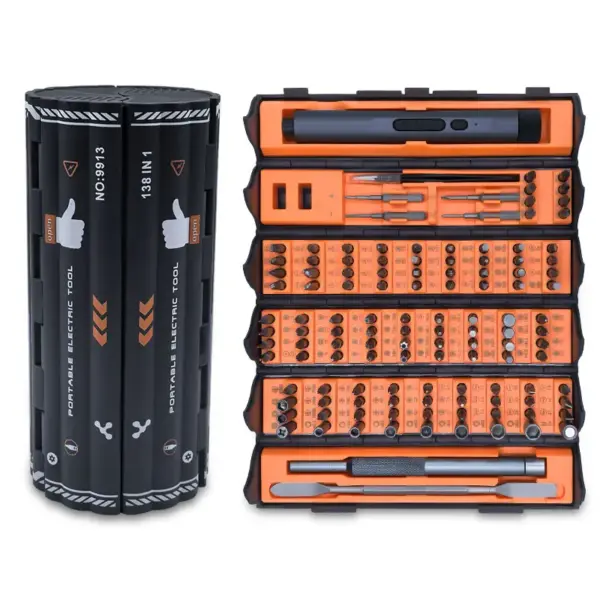 128 in 1 Precision Screwdriver Set with Magnetic Shaft - Image 9