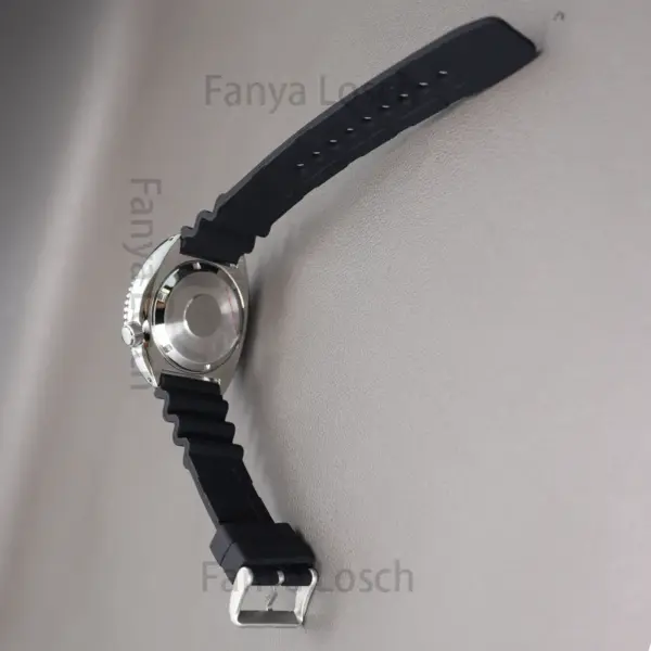 45mm Silver SKX Watch Case for Seiko NH35/NH36 - Image 6