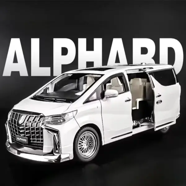 1:18 Scale Toyota Alphard Diecast Car Model