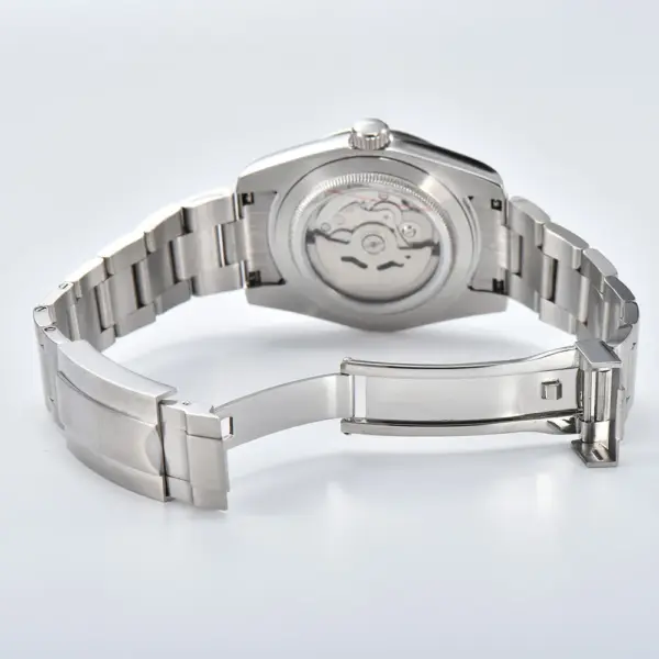 Stainless Steel Watch Case for NH35/NH36 Movement - Image 4