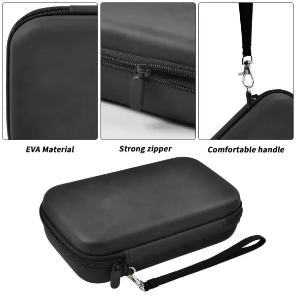 4 Finger Cigar Travel Case with Humidifier - Image 4