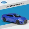 Welly 1:36 Lexus RC F Diecast Model Car