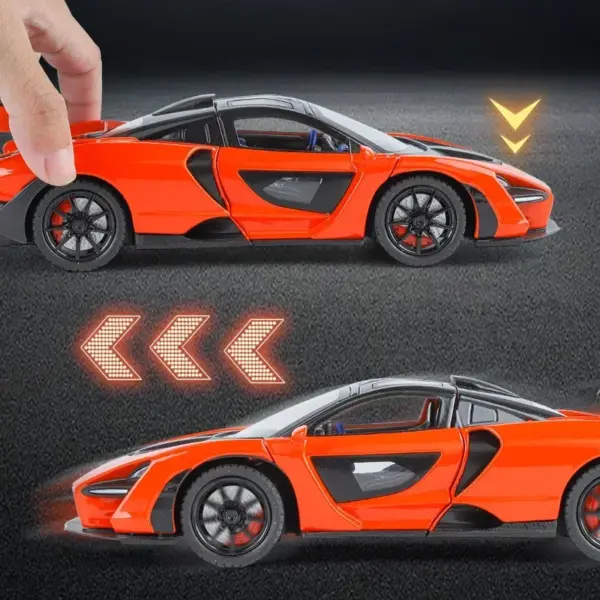 1:24 McLaren Senna Diecast Model Car - Image 5