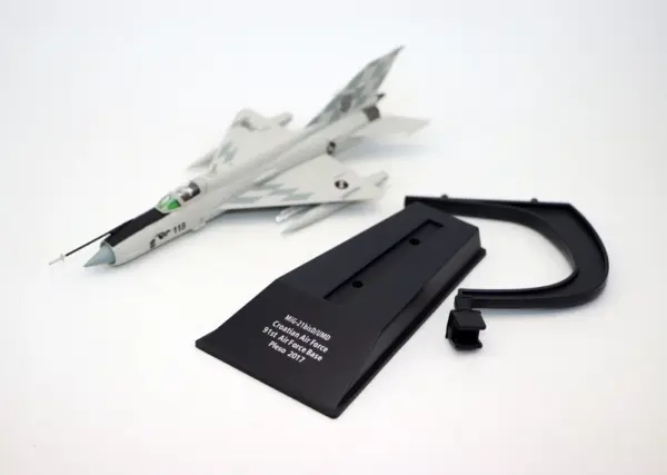 1/100 Scale Diecast Mig 21bisD Model Aircraft - Image 6