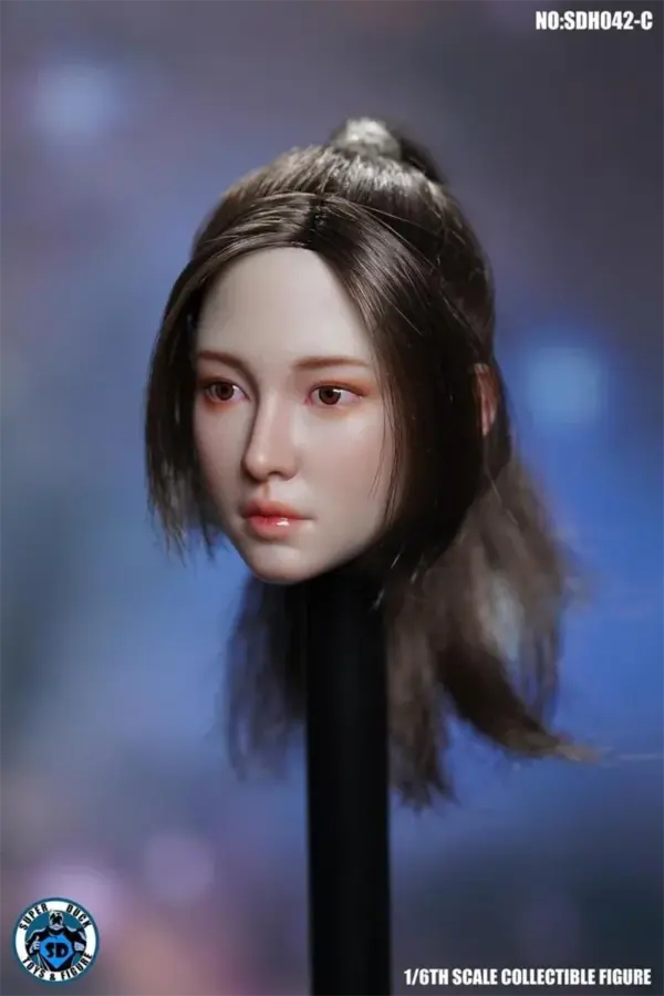 1/6 Scale Asian Beauty Head Sculpt Model - Image 10