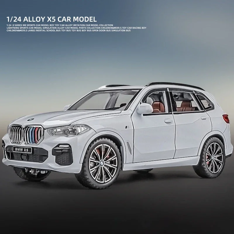 1:24 BMW X5 Alloy Diecast Toy Car Model 3 1:24 BMW X5 Alloy Diecast Toy Car Model - Image 3