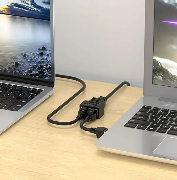 USB Dual LAN Ethernet Splitter Adapter Cat6 - Image 6