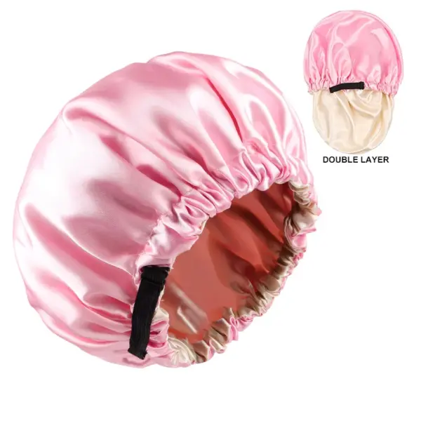 Large Satin Bonnet for Women Night Use - Image 9