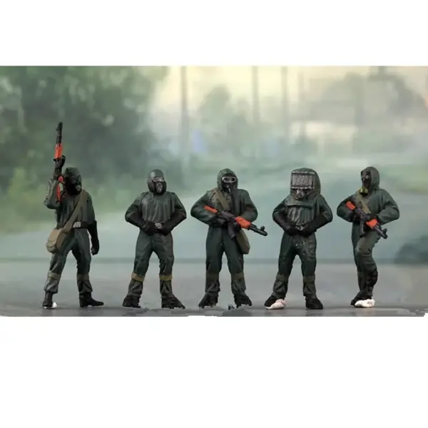 1:72 Scale Resin Russian Biochemical Soldiers - Image 6