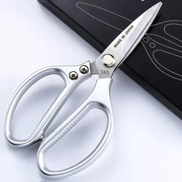 Professional 8.5-inch Stainless Steel Kitchen Scissors - Image 4