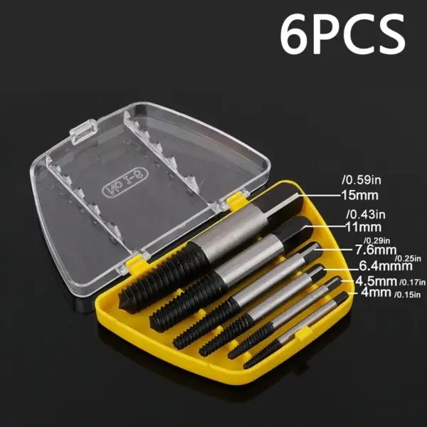 5/6Pcs Damaged Screw Extractor Set - Image 8