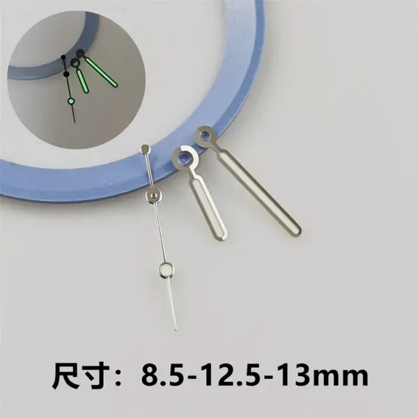 28.5mm Gradient Green Watch Dial for NH35 - Image 7