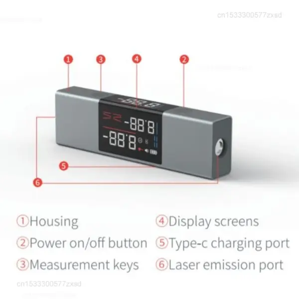 DUKA LI1 Laser Angle Line Measuring Tool - Image 4