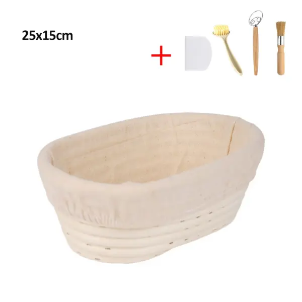 Natural Rattan Bread Fermentation Basket - Image 8