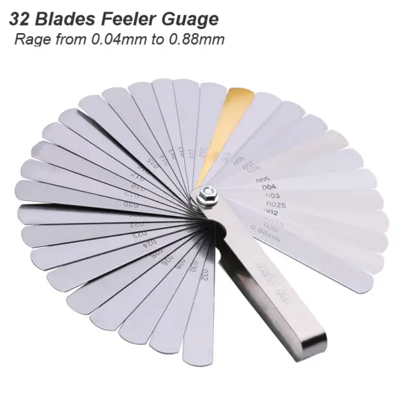 32-Blade Metric Feeler Gauge 0.04-0.88mm - Image 7