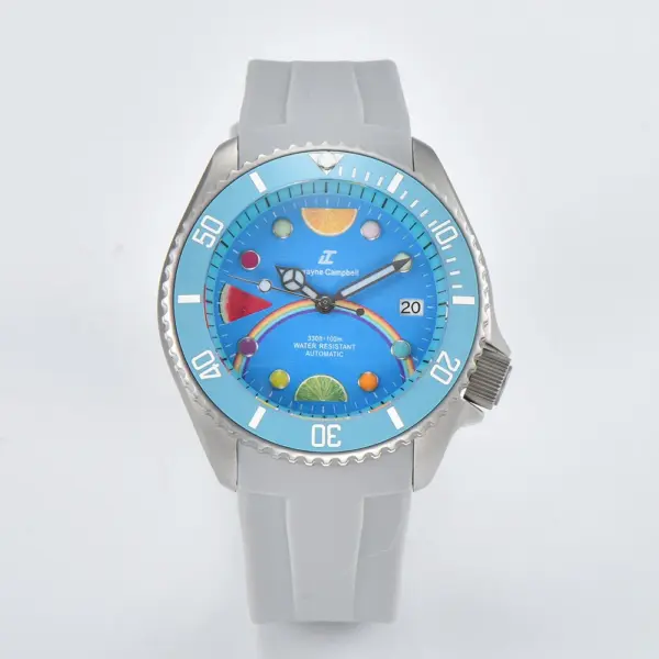 40.5mm Stainless Steel Automatic Watch - Image 7