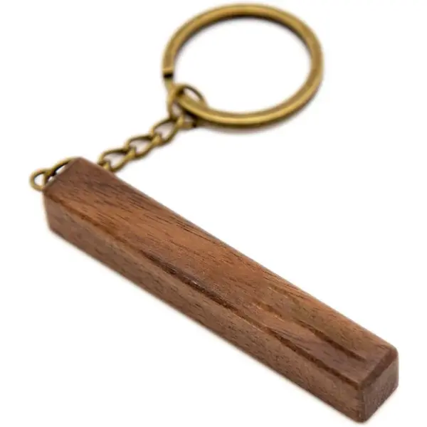 5 PCS Walnut Keychain Blanks for DIY Engraving - Image 7