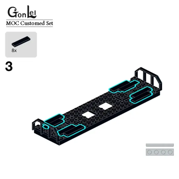 MOC Shipping Container Car Building Blocks Set - Image 6