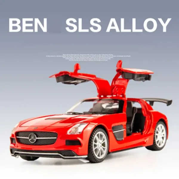 1:32 Diecast Benz SLS AMG GT Model Car - Image 8