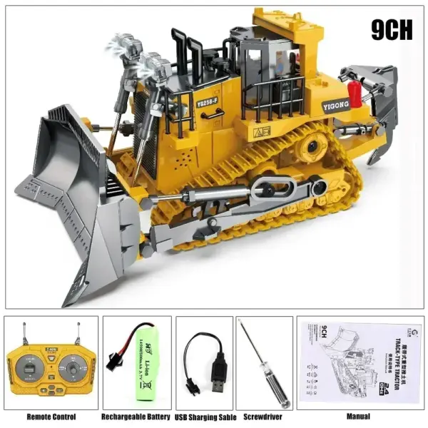 Remote Control Excavator Truck for Kids - Image 9