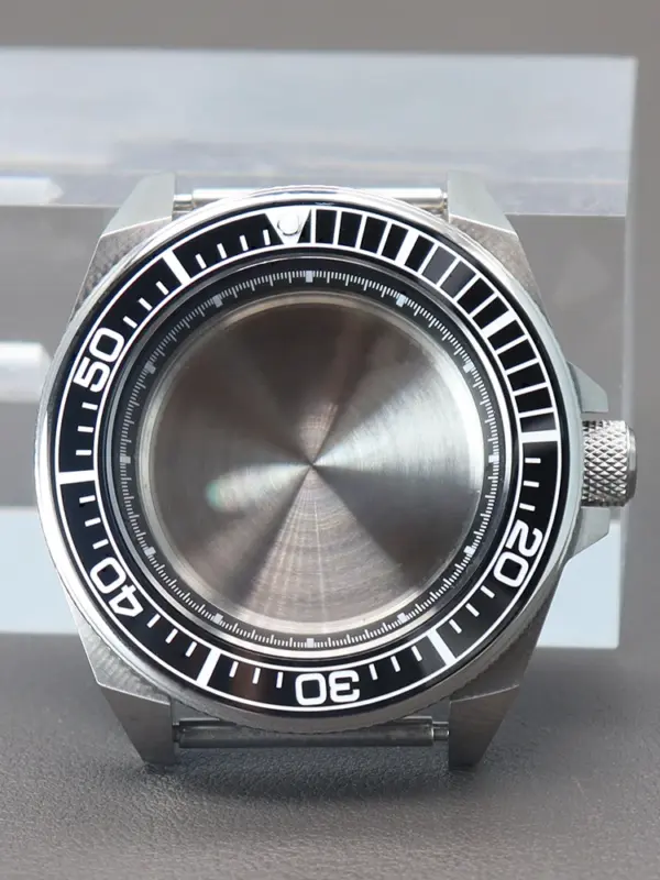 Modified Seiko Samurai Watch Case with Sapphire Glass - Image 14