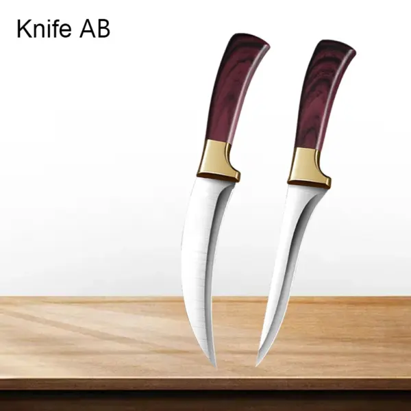 Professional Stainless Steel Boning Knife 14.4 inches - Image 9