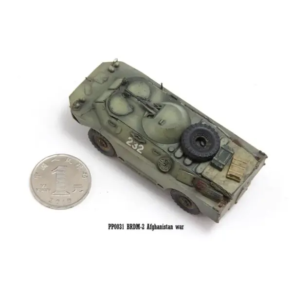 1:72 BRDM-2 Armored Vehicle Model Collectible - Image 2