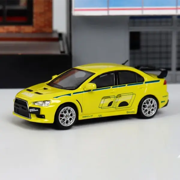 Diecast 1:64 Scale Lancer EVO Model Car - Image 3