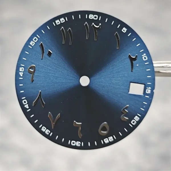 28.5mm Arabic Watch Dial for NH35/NH36 - Image 2