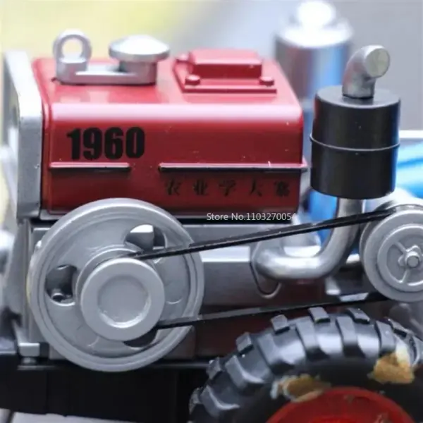 Large Diecast Tractor Model Toy 1:24 Scale - Image 5