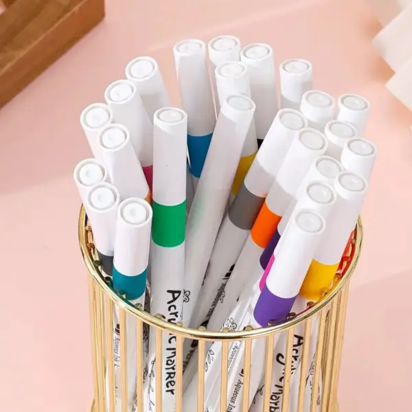 60 Color Acrylic Marker Painting Set - Image 2