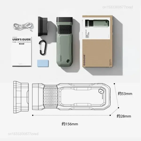 Outdoor Mosquito Repellent LED Flashlight Power Bank - Image 7